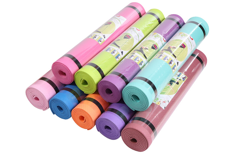 Antideslizante Rollo 4 mm de grosor EVA Extra Large Lines Yoga Mat