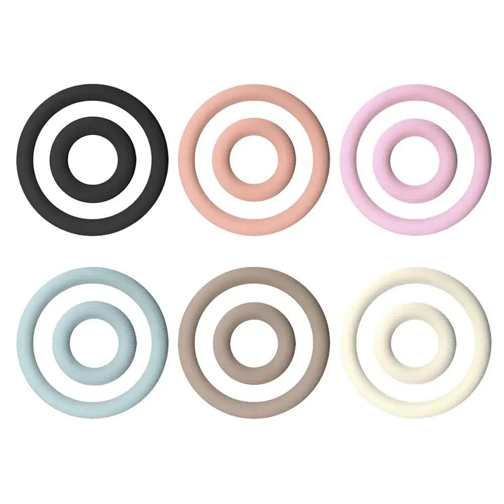 Silicone Striped Power Ring