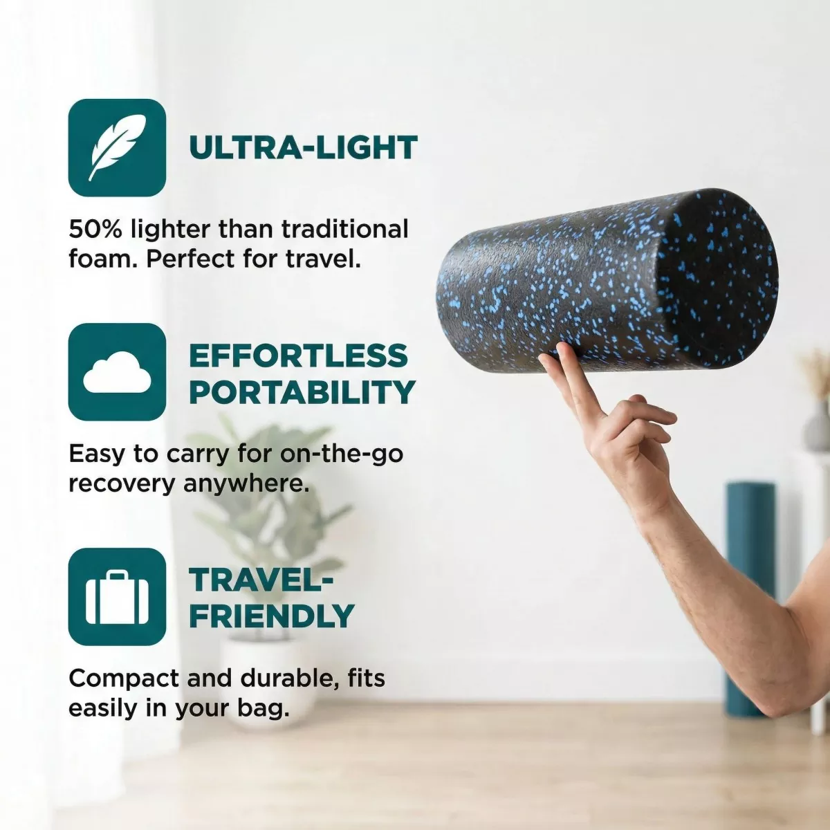 Color Dots EPP Yoga Roller