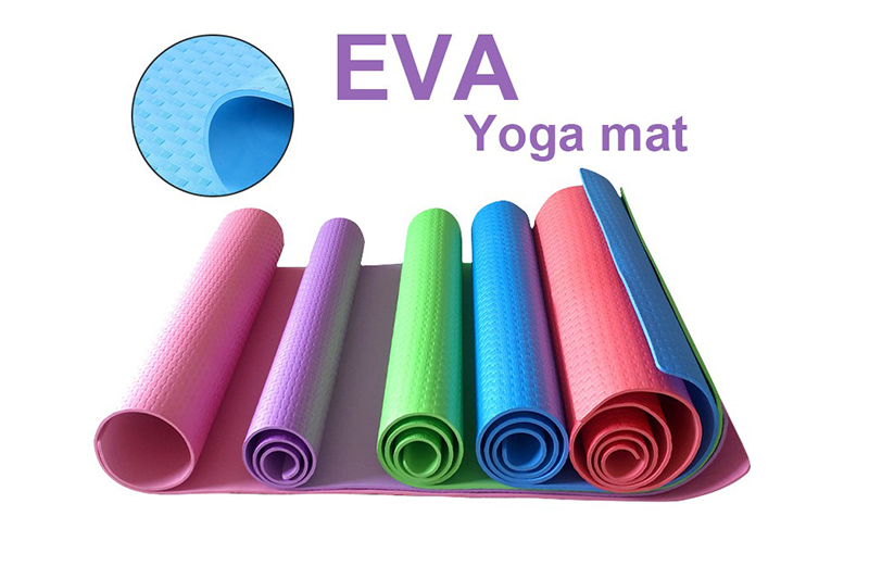 Nueva estera de yoga EVA antideslizante impermeable Fitness